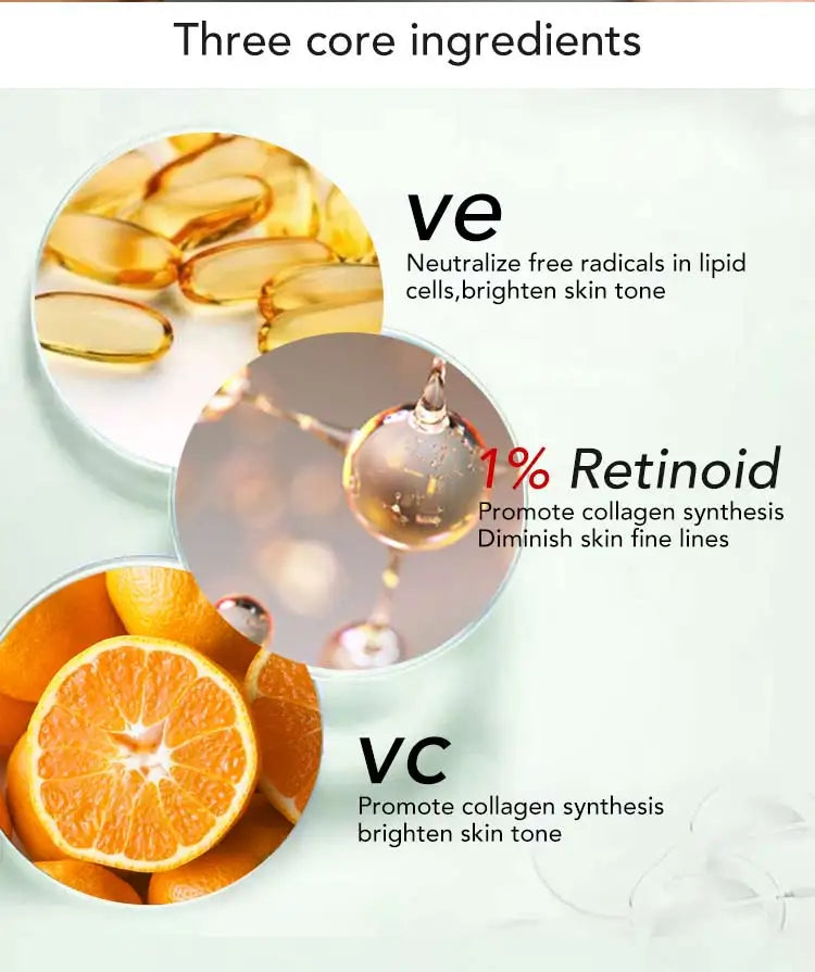 Retinol Brightening, Anti-Age Face Cream