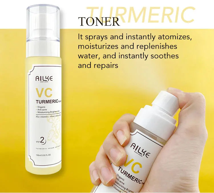 Organic Turmeric Whitening Skin Care Set