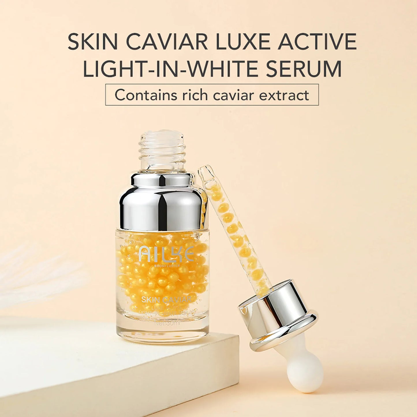 Caviar Extract Whitening Face Essence Serum