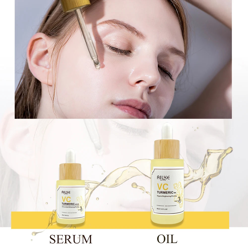 Organic Turmeric Whitening Skin Care Set