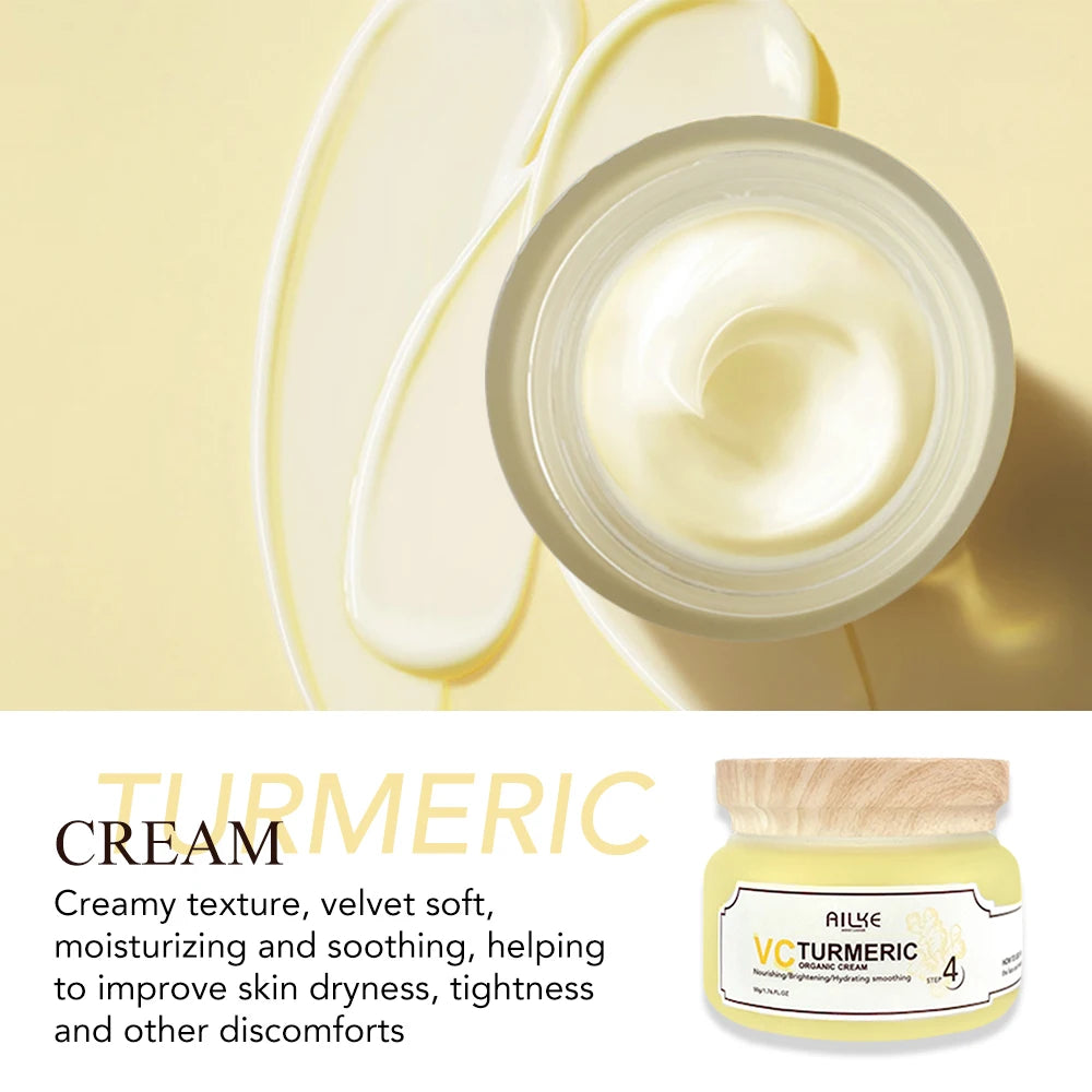 Organic Turmeric Whitening Skin Care Set