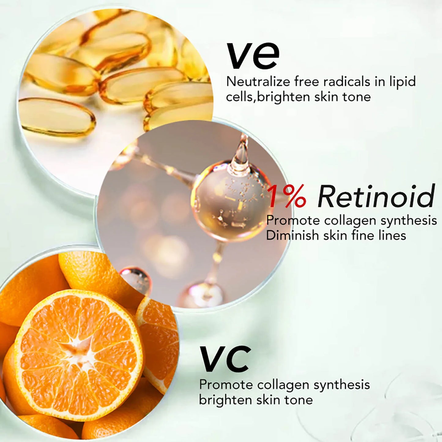 Retinol Brightening, Anti-Age Face Cream