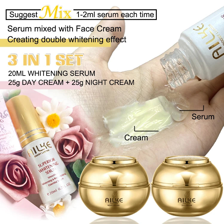 Reduce Wrinkles Whitening Skin Care Set