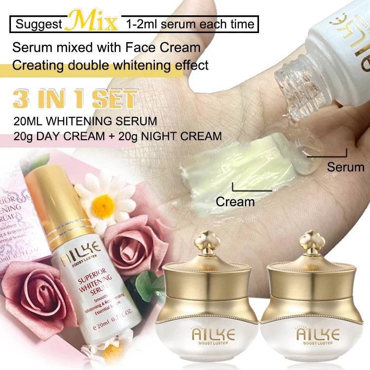 Lightening Whitening Day And Night Beauty Face Cream
