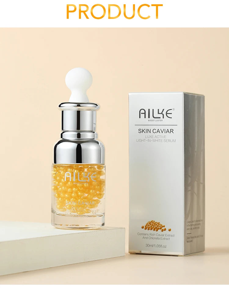 Caviar Extract Whitening Face Essence Serum