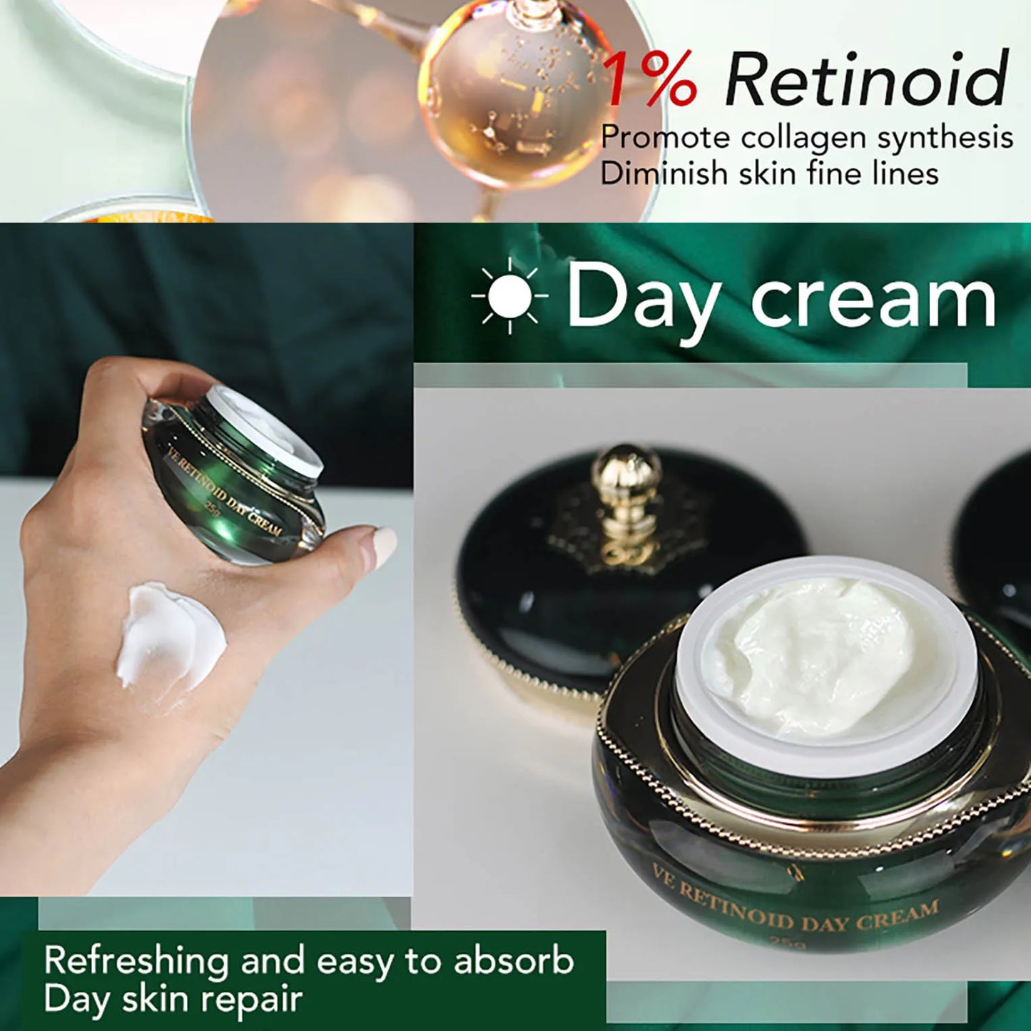 Retinol Brightening, Anti-Age Face Cream