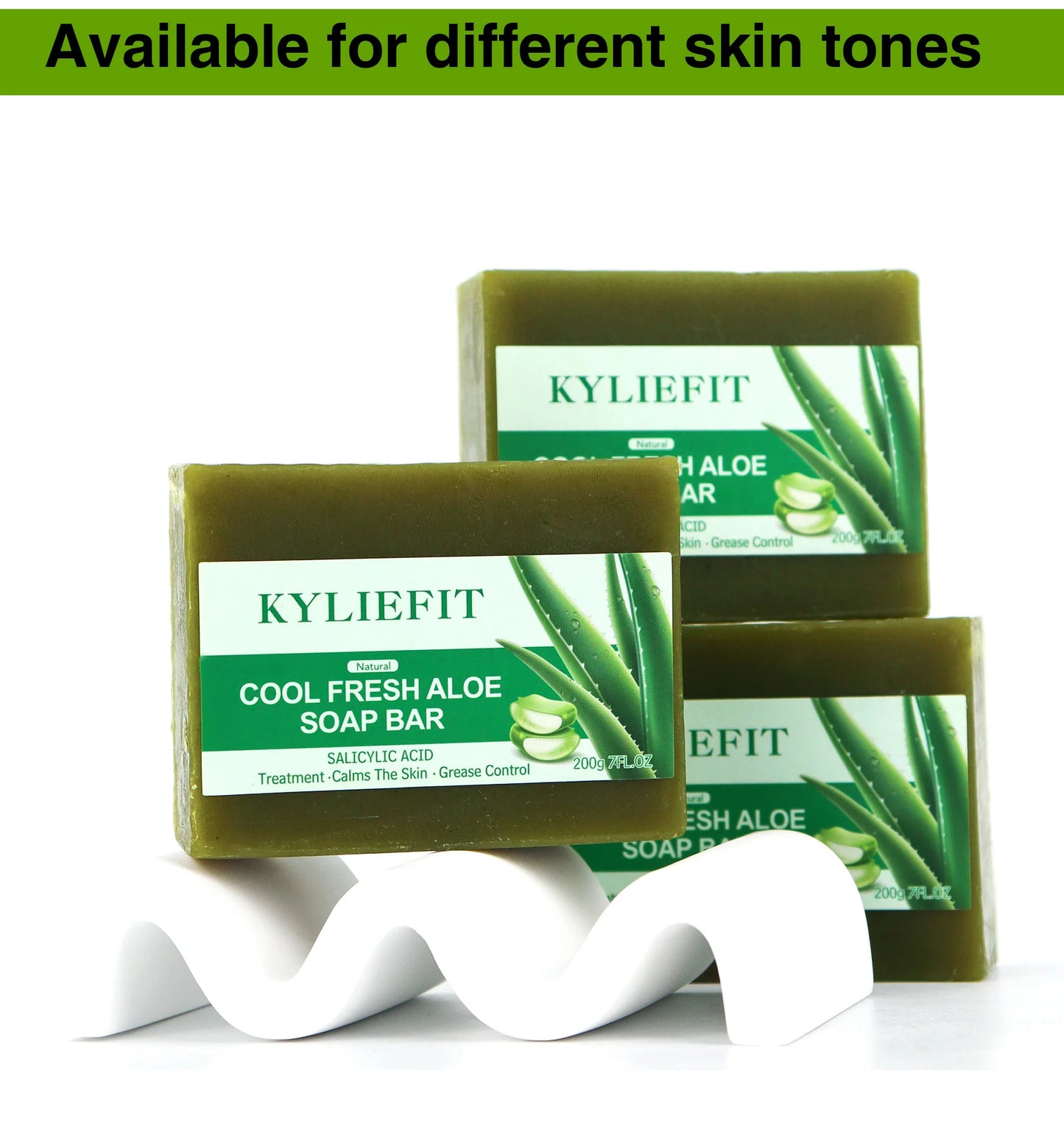Aloe Brightening Soap Bar for Face