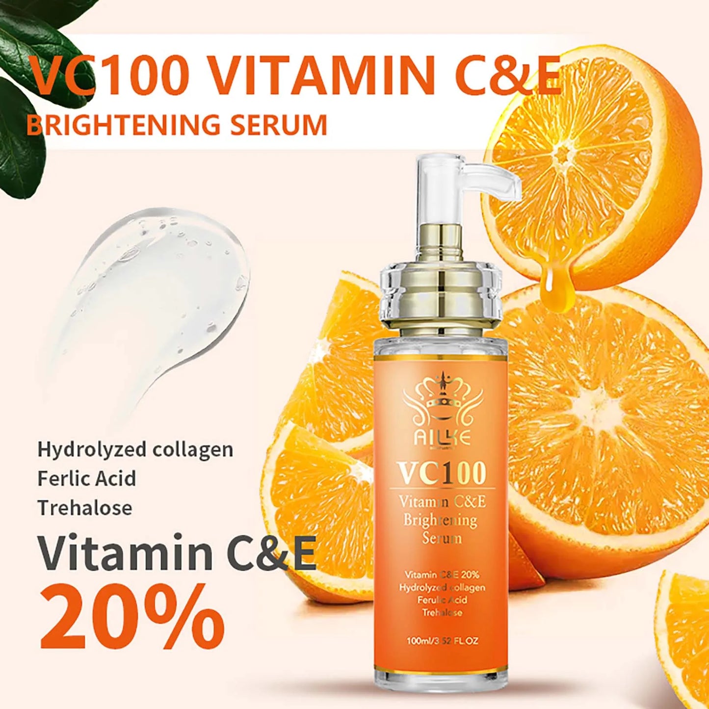 Moisturizing Brightening Serum Reduce Wrinkles