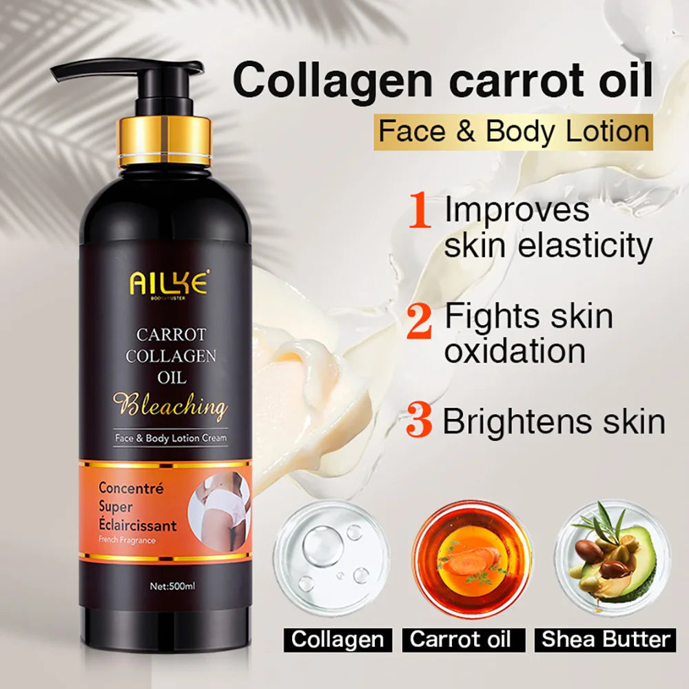 Organic Collagen Skin Lightening Face Serum