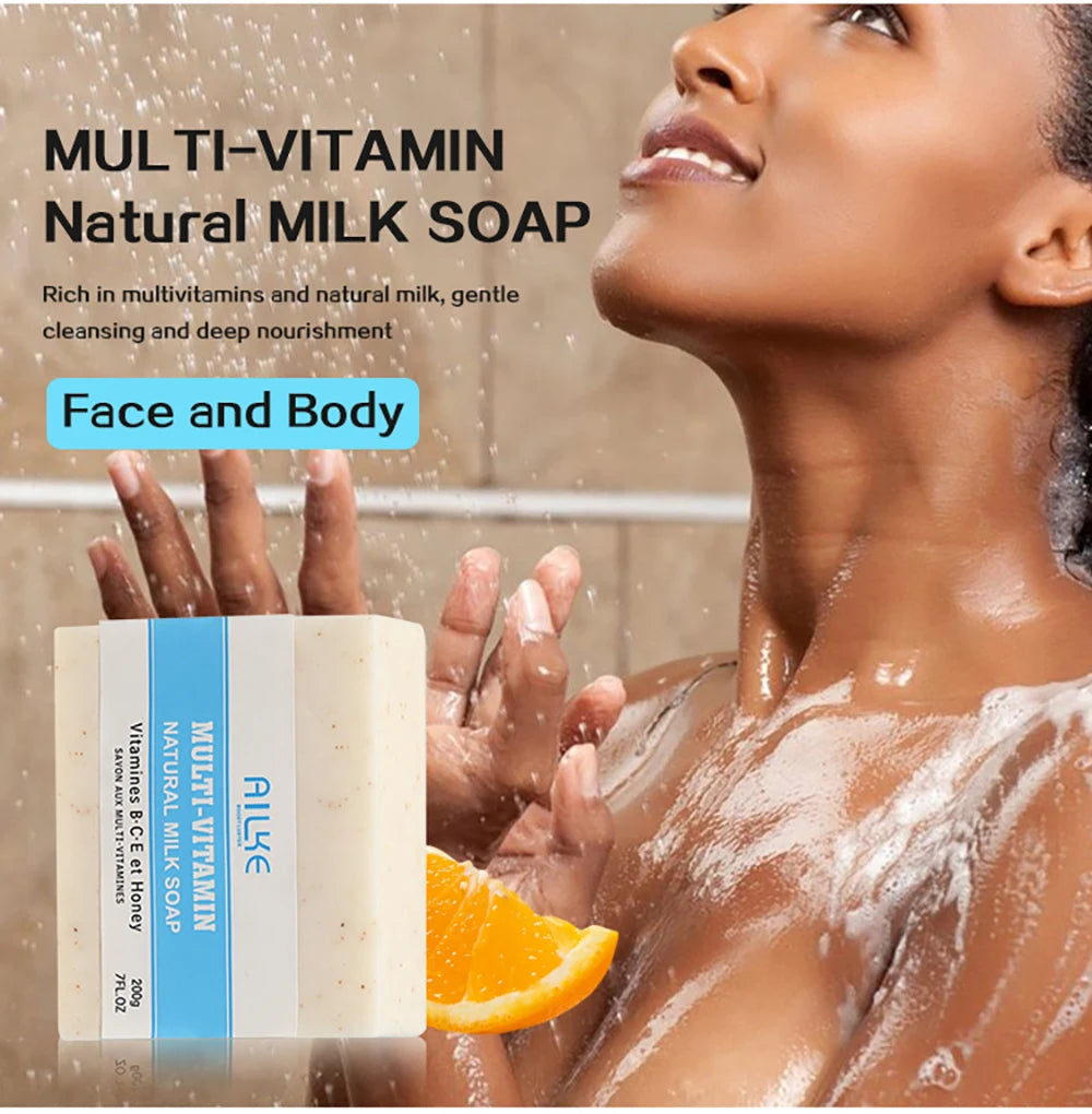 Natural Milk Soap for Face Body