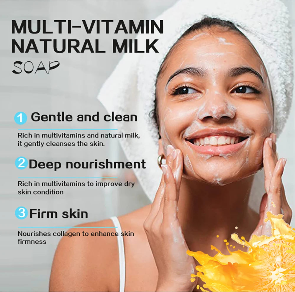 Natural Milk Soap for Face Body