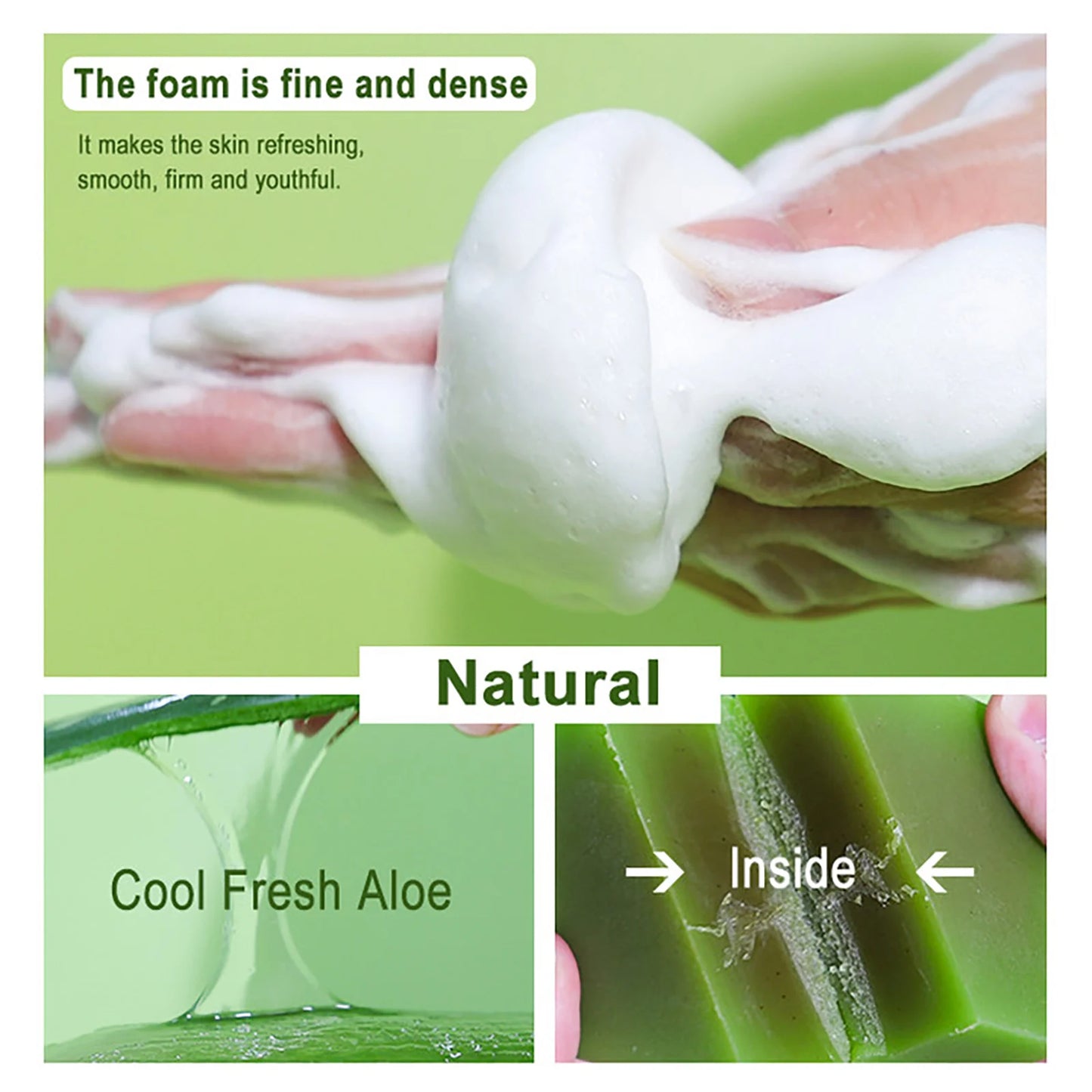 Aloe Brightening Soap Bar for Face