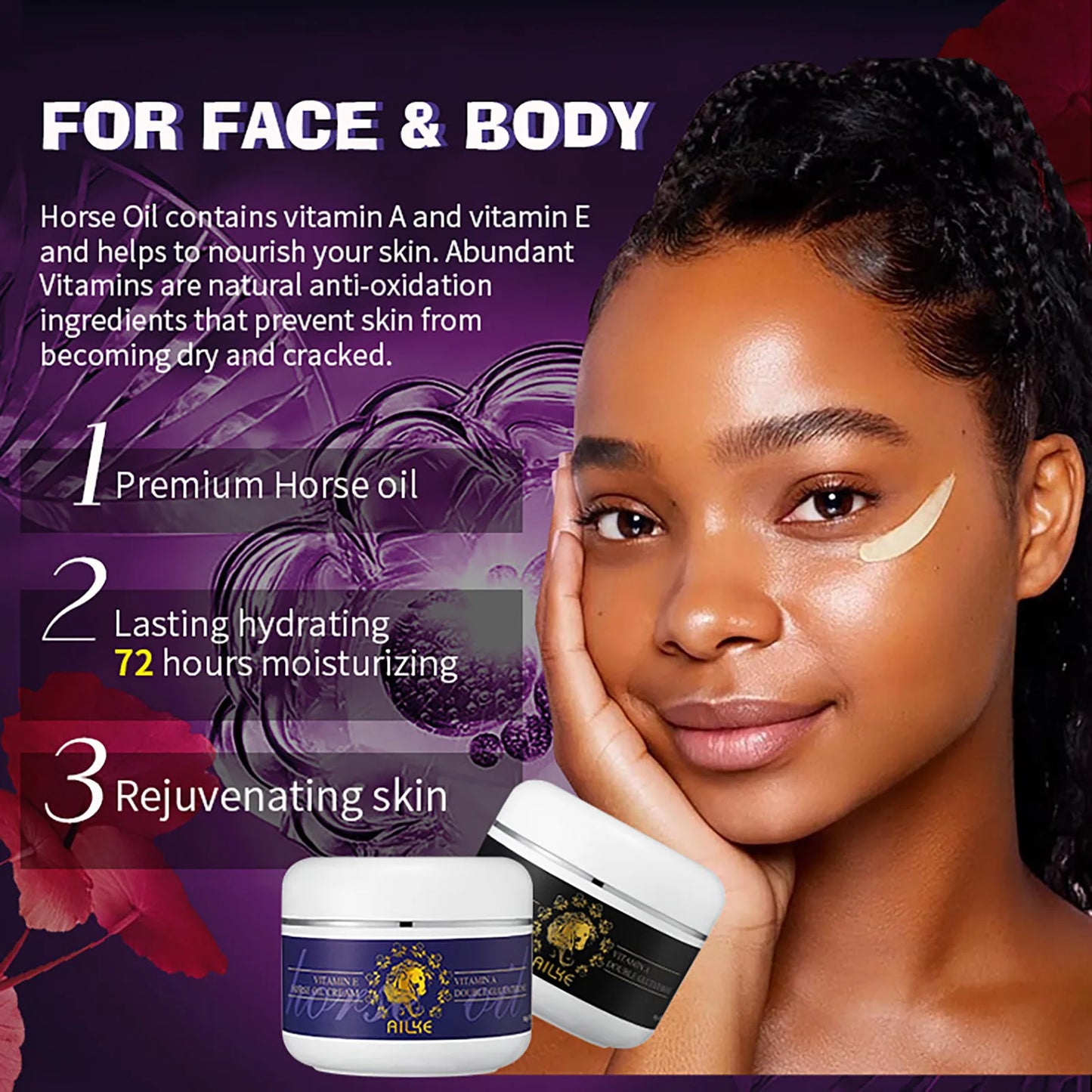 Face Body Hands Legs Brightening Cream