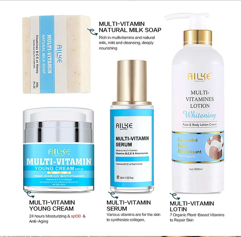 Multi-Vitamin Skin Care Set
