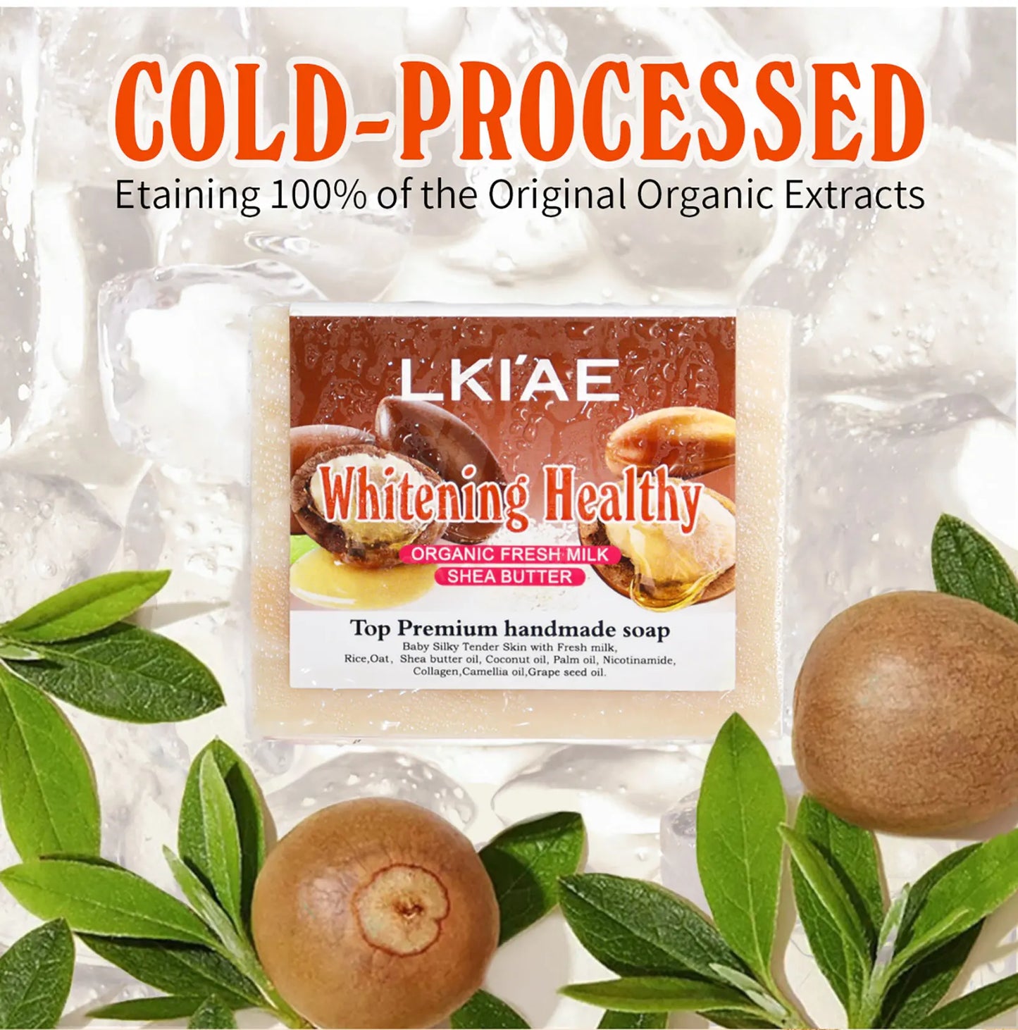 Organic Fresh Milk Whitening Soap Bar