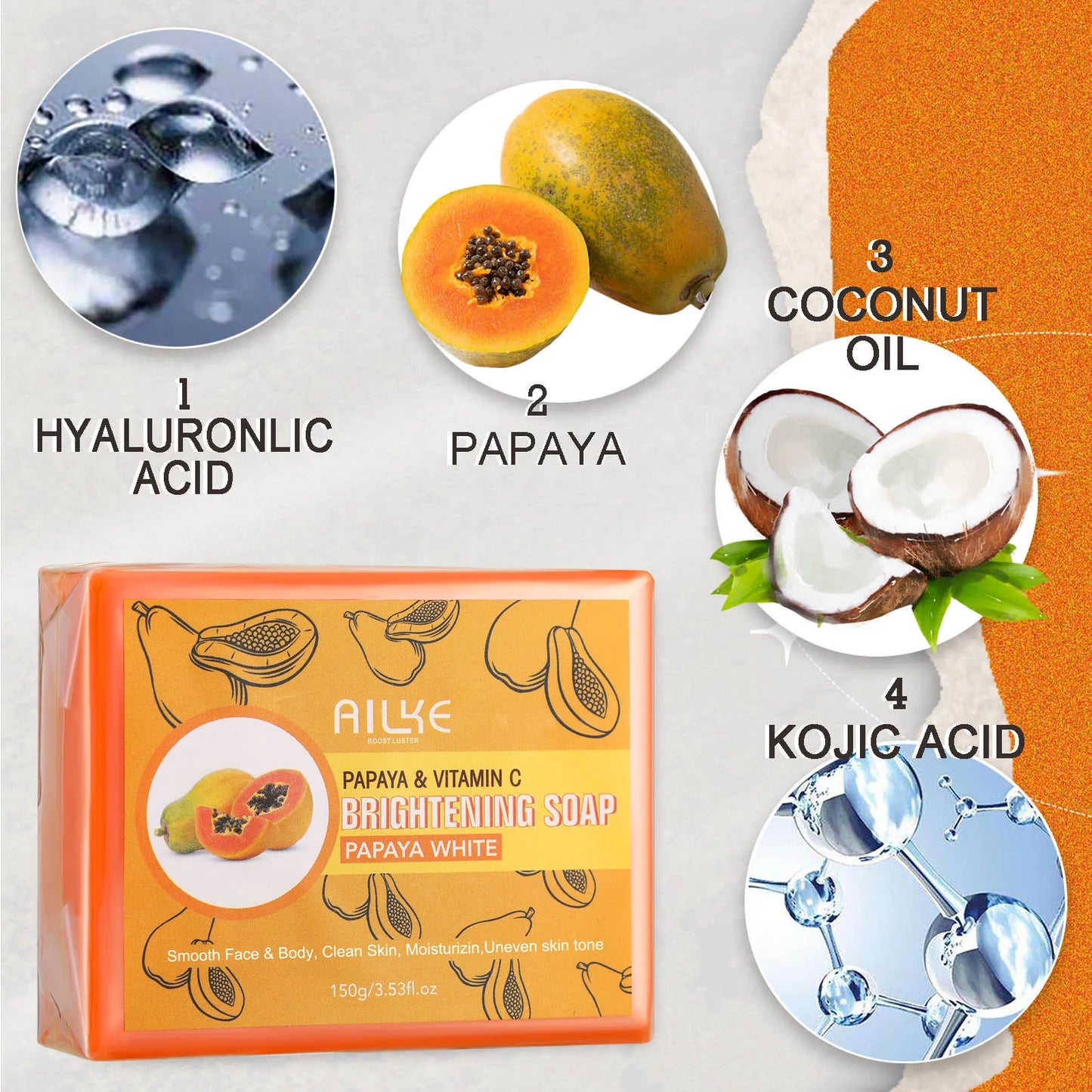 Moisturizing, Whitening, Collagen Skin Care Set