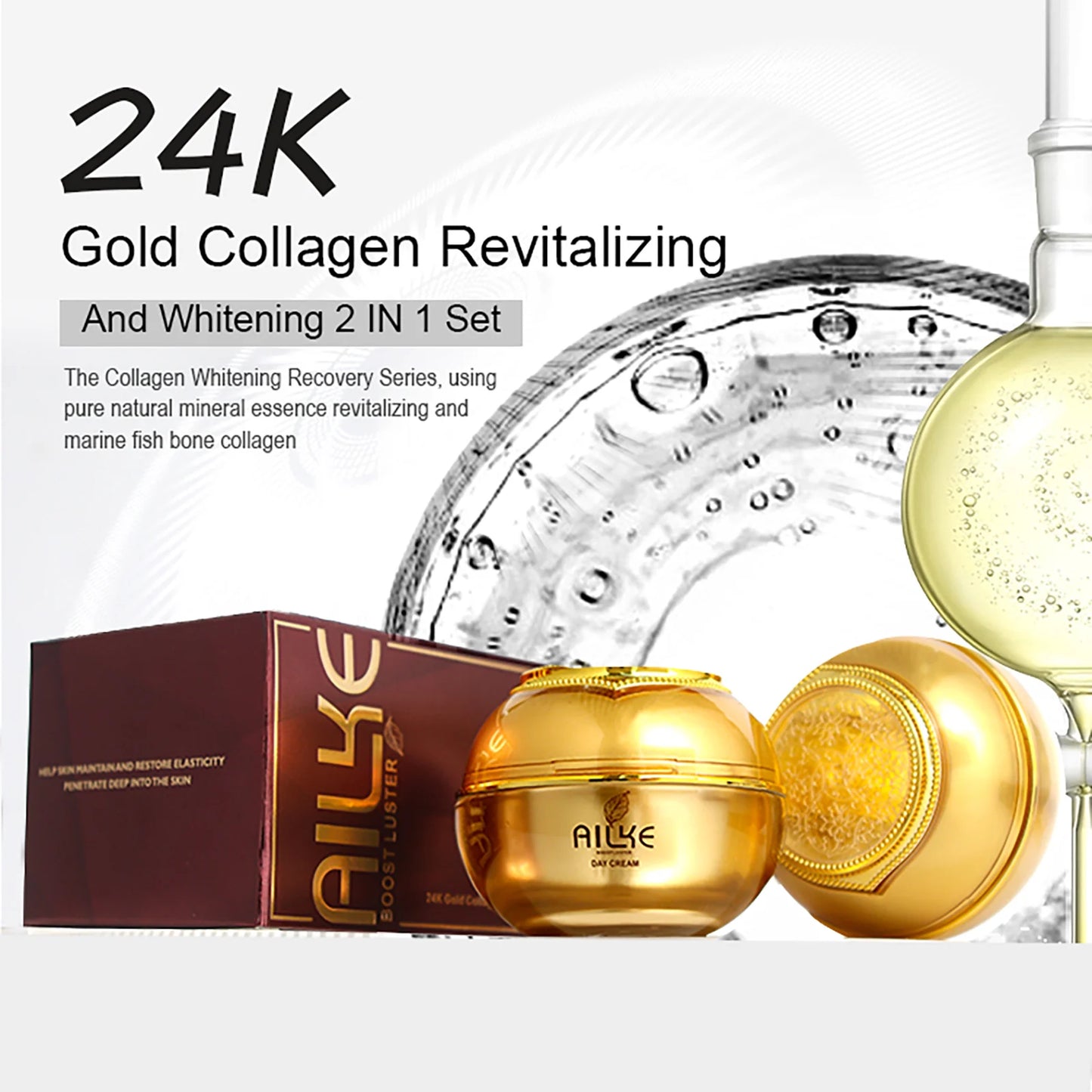 Reduce Wrinkles Whitening Skin Care Set