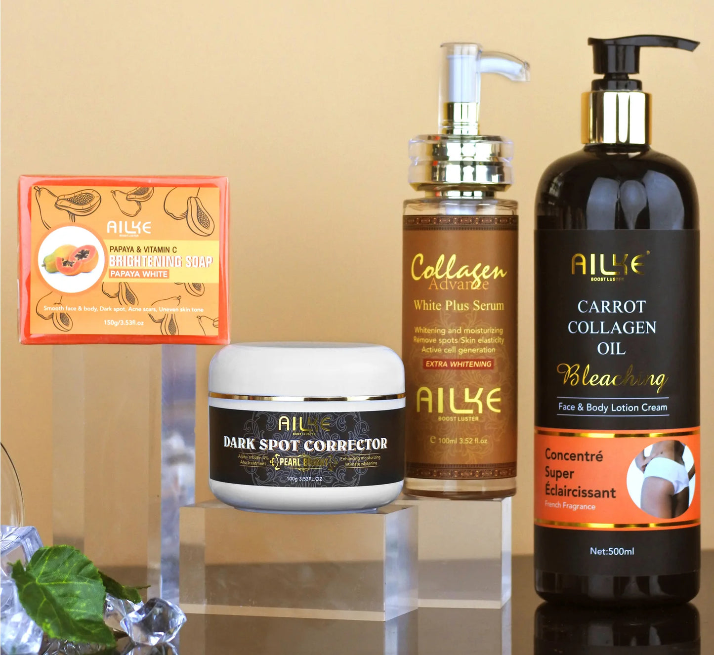 Moisturizing, Whitening, Collagen Skin Care Set