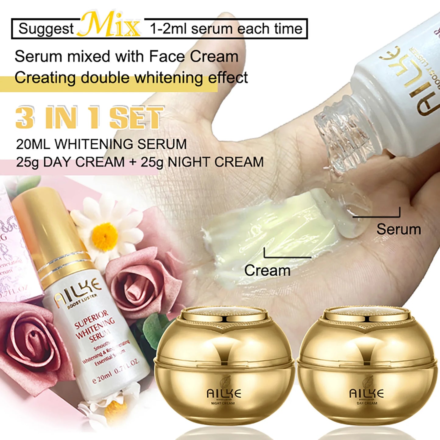 Collagen Whitening Face Care Set