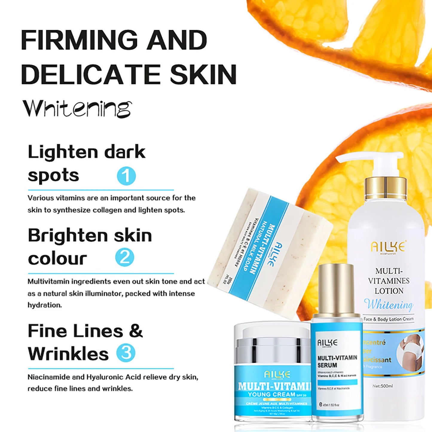 Multi-Vitamin Skin Care Set
