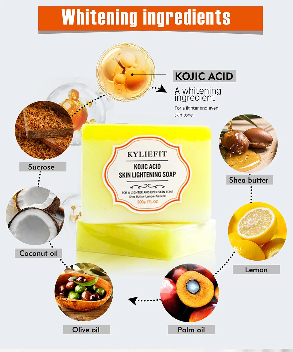 Kojic Acid Whitening & Dark Spot Remover Soap Bar