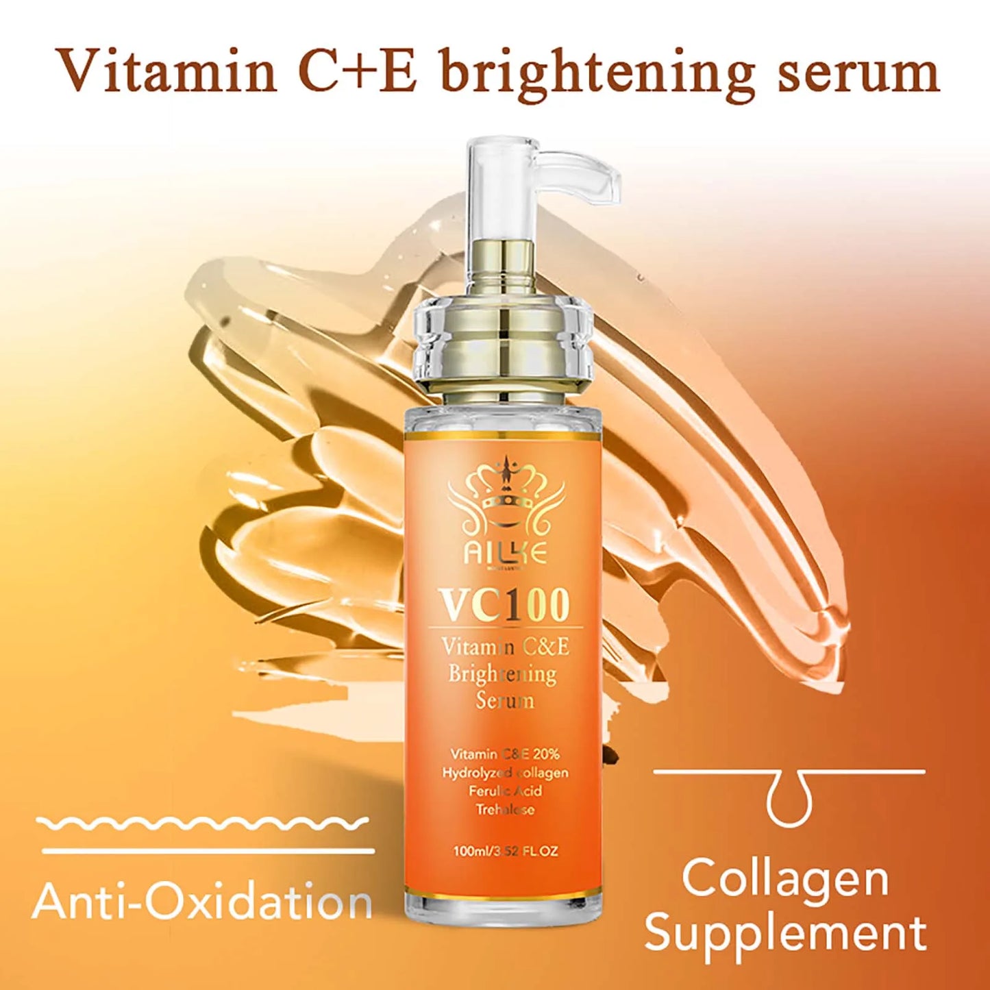 Moisturizing Brightening Serum Reduce Wrinkles
