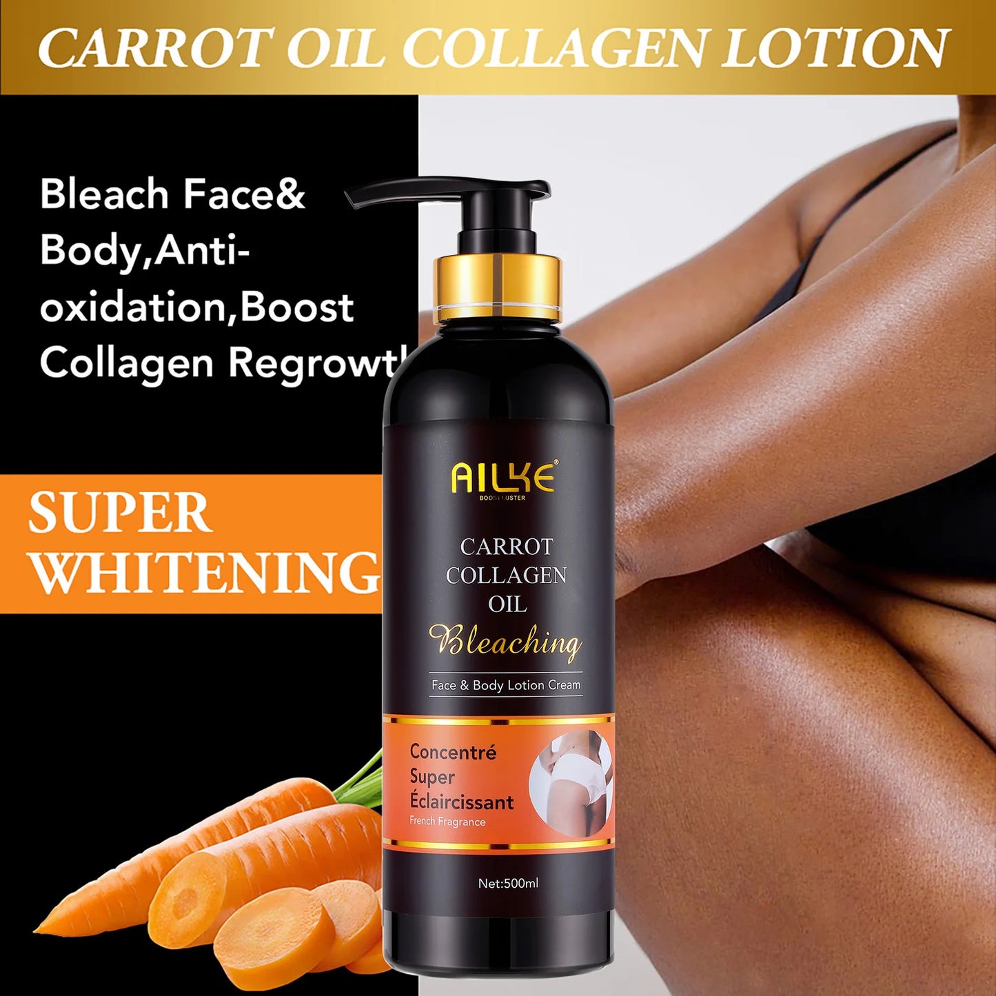Organic Collagen Skin Lightening Face Serum