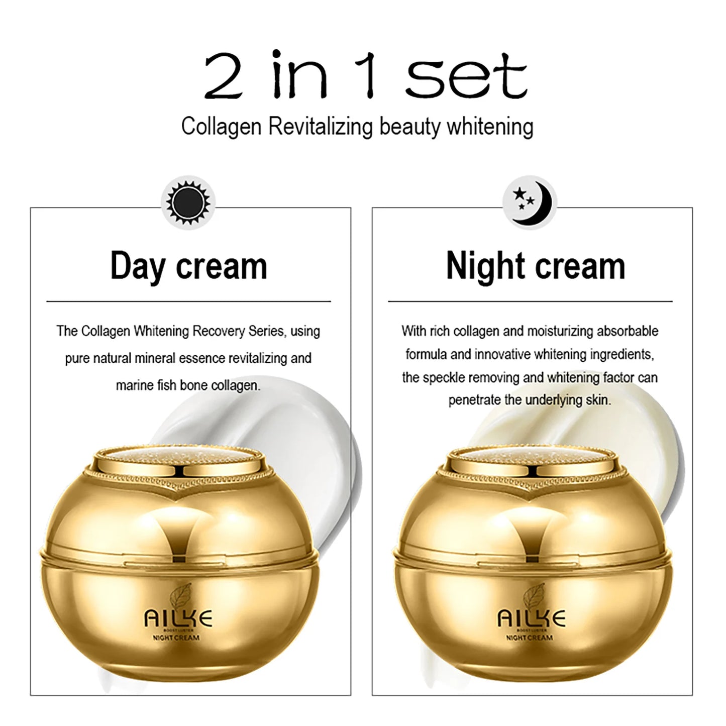 Collagen Whitening Face Care Set