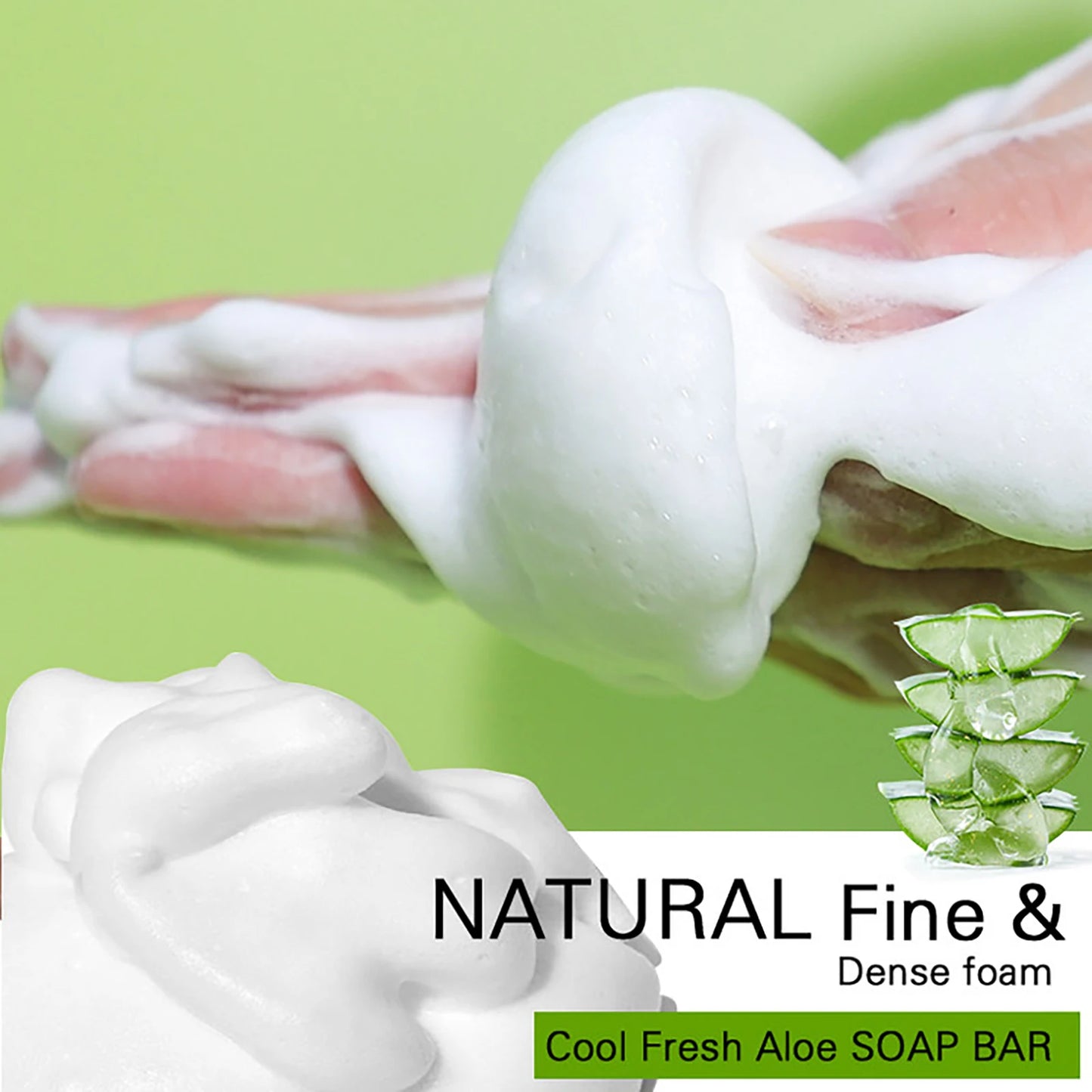 Aloe Brightening Soap Bar for Face
