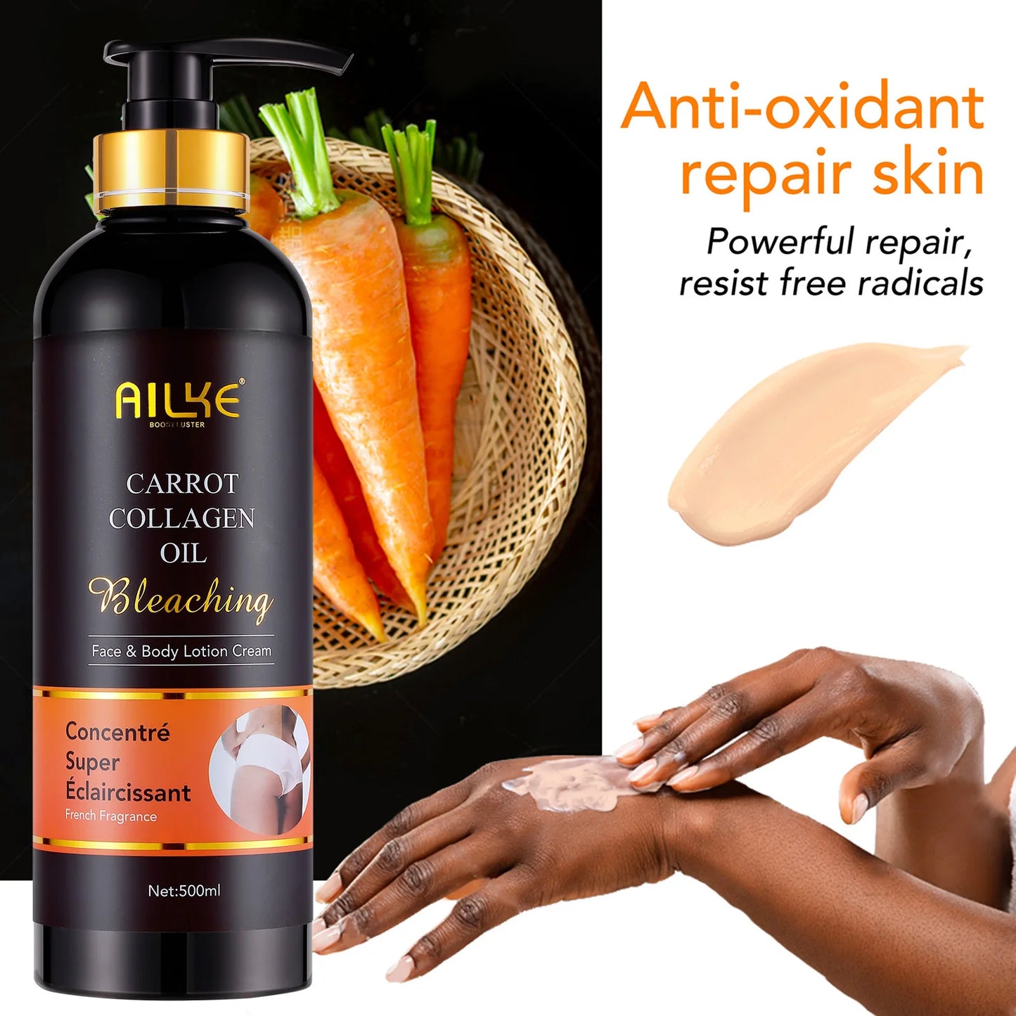 Organic Collagen Skin Lightening Face Serum