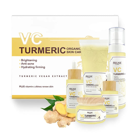Organic Turmeric Whitening Skin Care Set