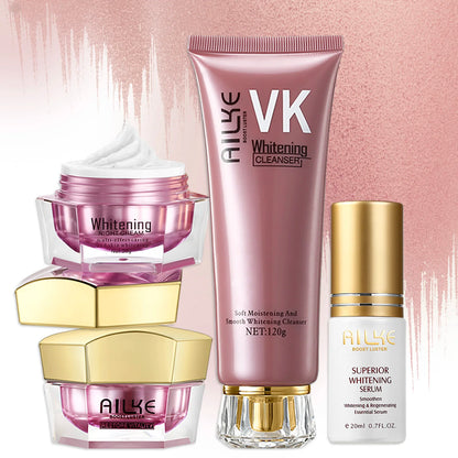 Black, Dark Skin, Whitening Face Care Set