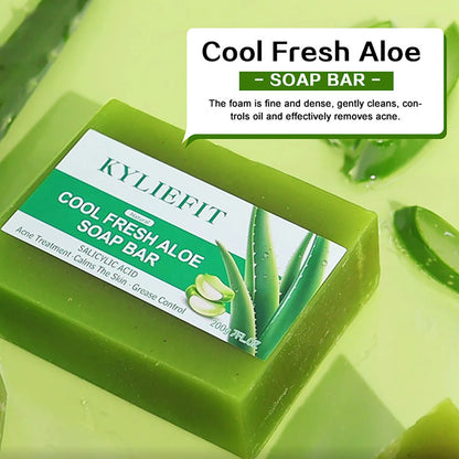 Aloe Brightening Soap Bar for Face