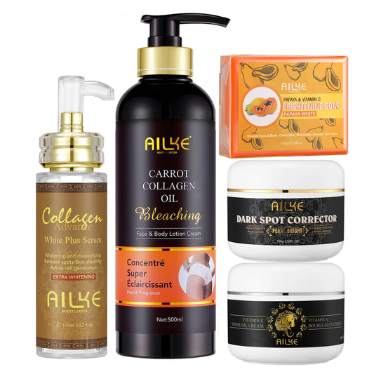 Moisturizing, Whitening, Collagen Skin Care Set