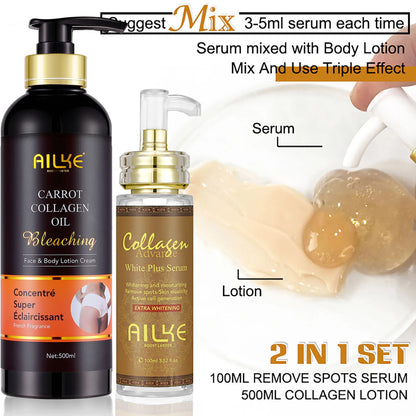 Moisturizing, Whitening, Collagen Skin Care Set